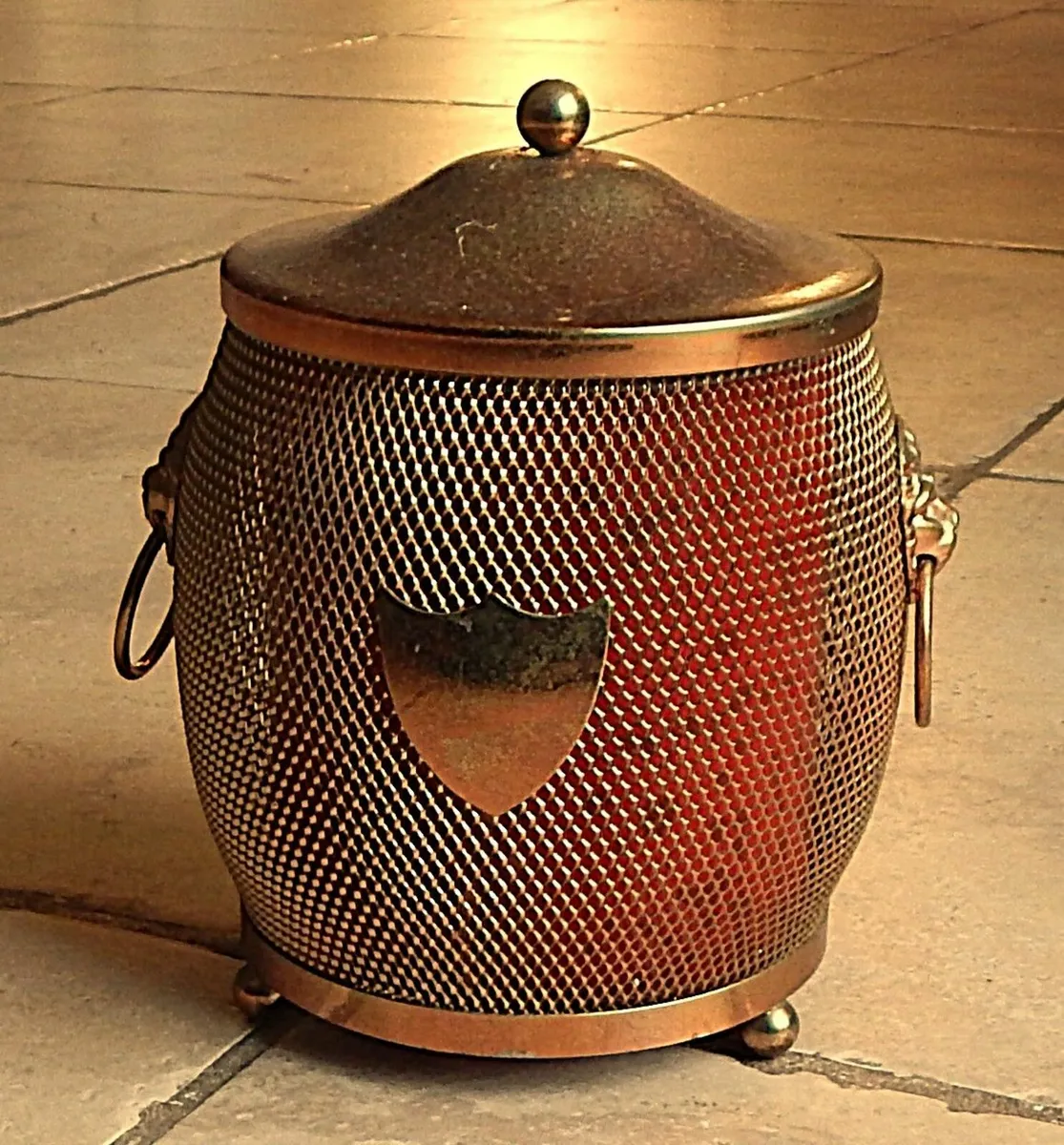 Vintage Metal Ice Bucket - Image 2