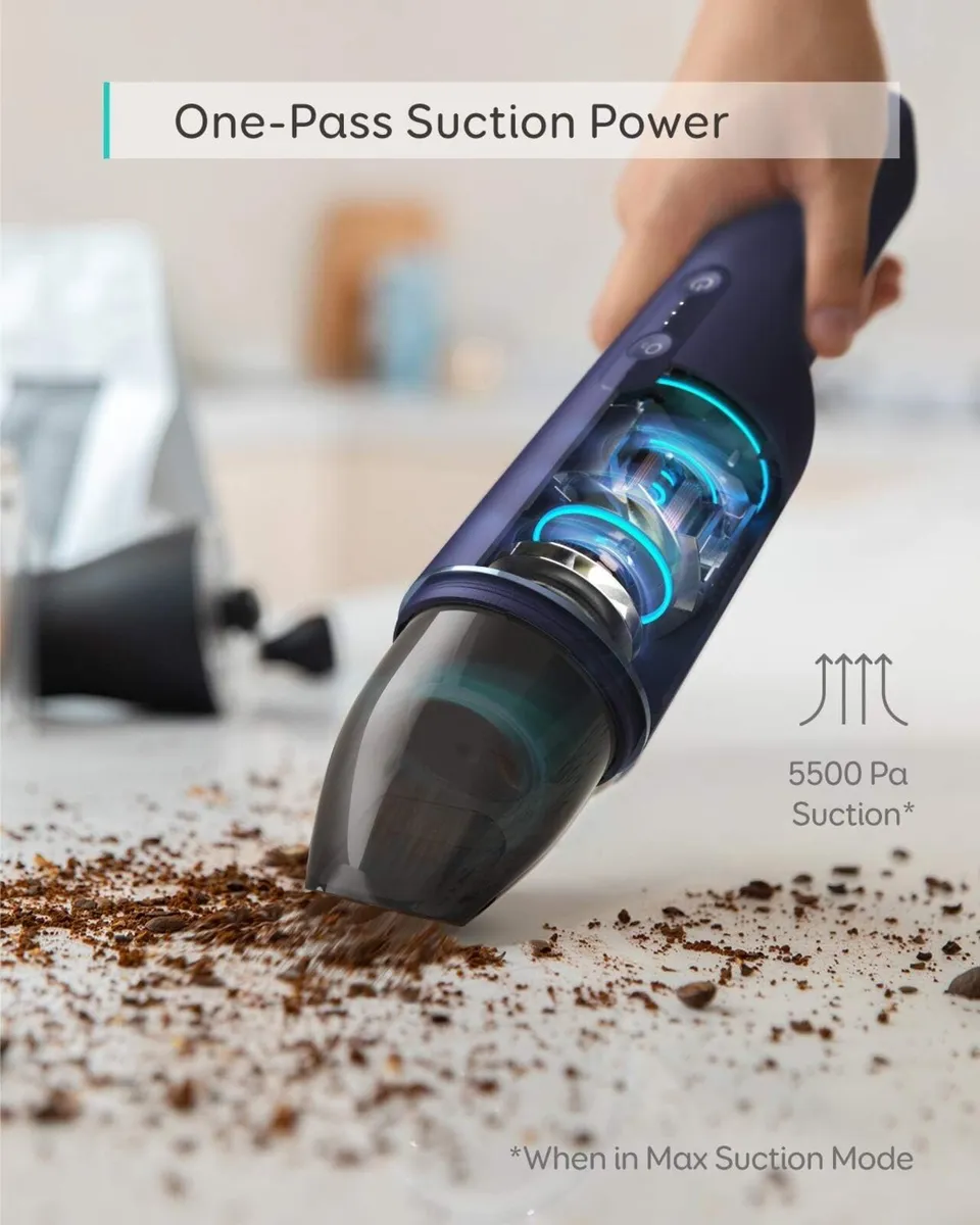 eufy compact and powerful handheld vacuum - Image 4