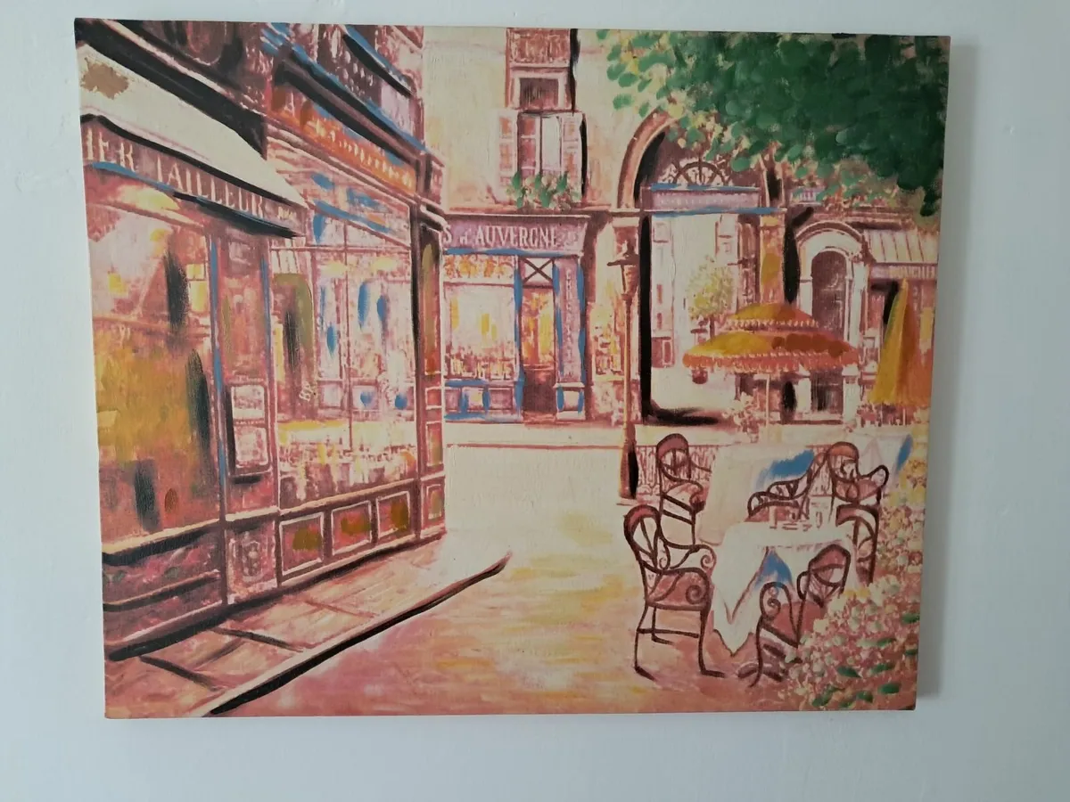 Spanish Street Painting - Image 1
