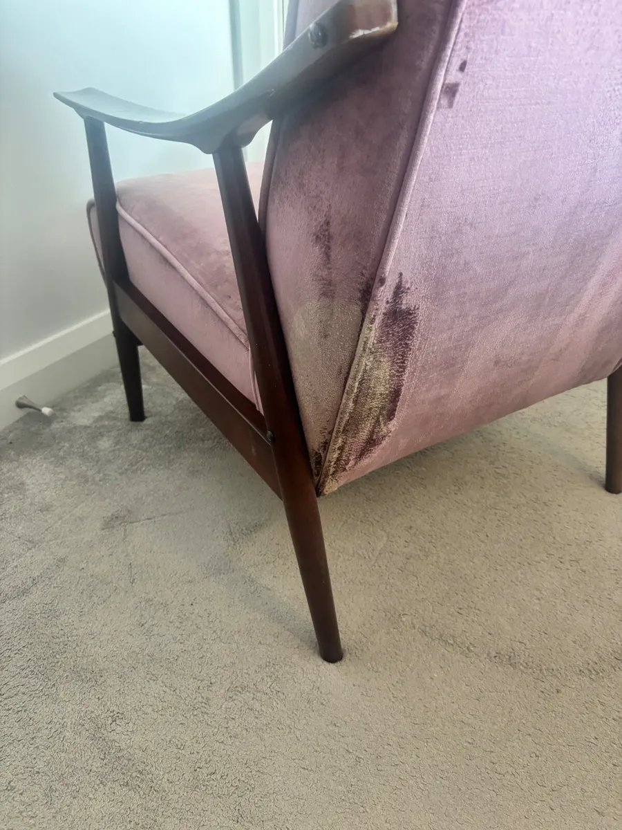 Vintage Mid-Century Armchair - Image 3