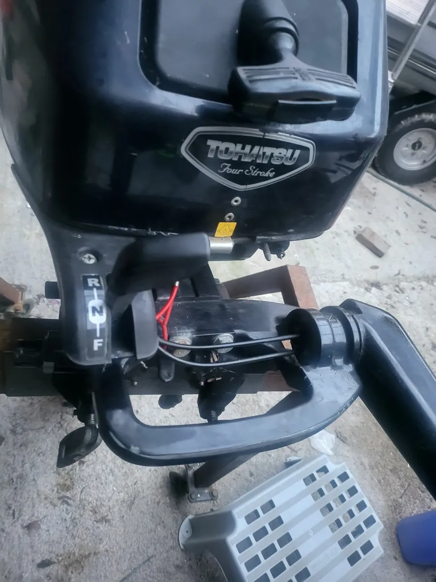tohatsu 15hp 4 stroke longshaft tillar handle - Image 2