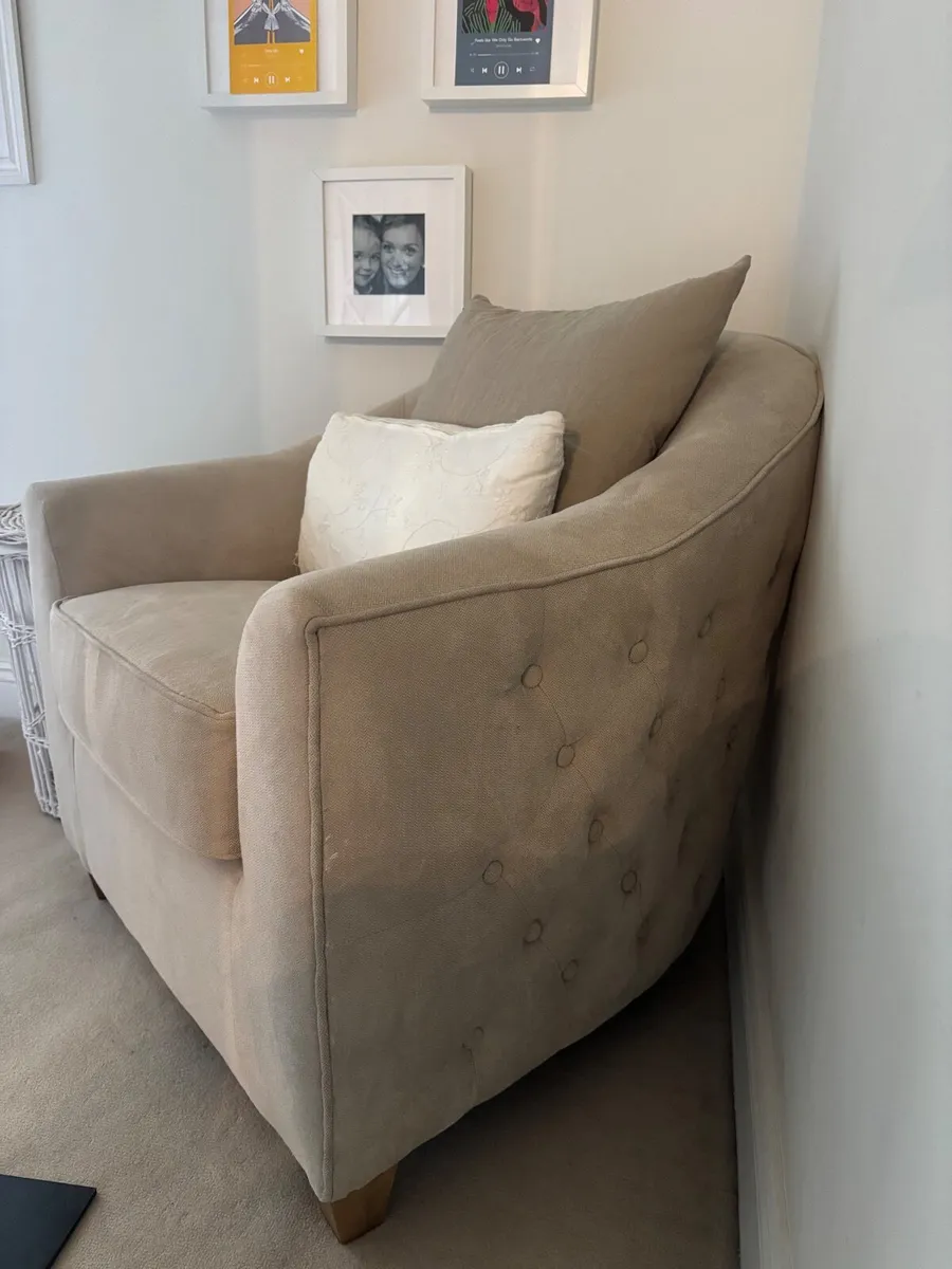 Beige Armchair - Image 2