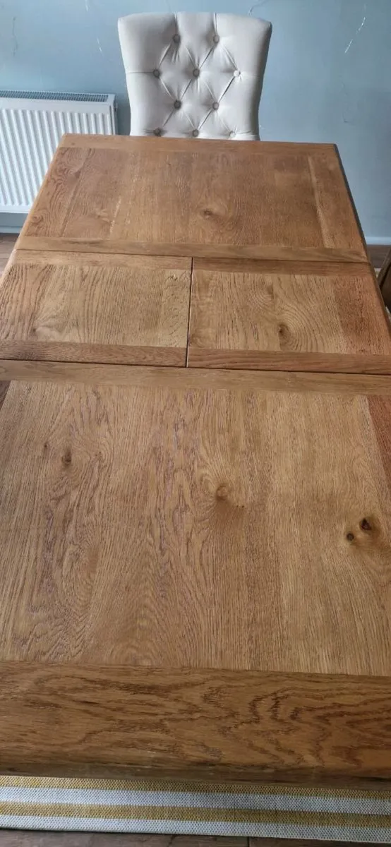 Oak Dining table - Image 3