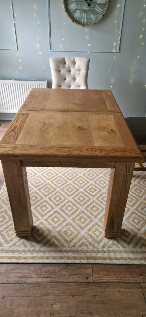 Oak Dining table - Image 4