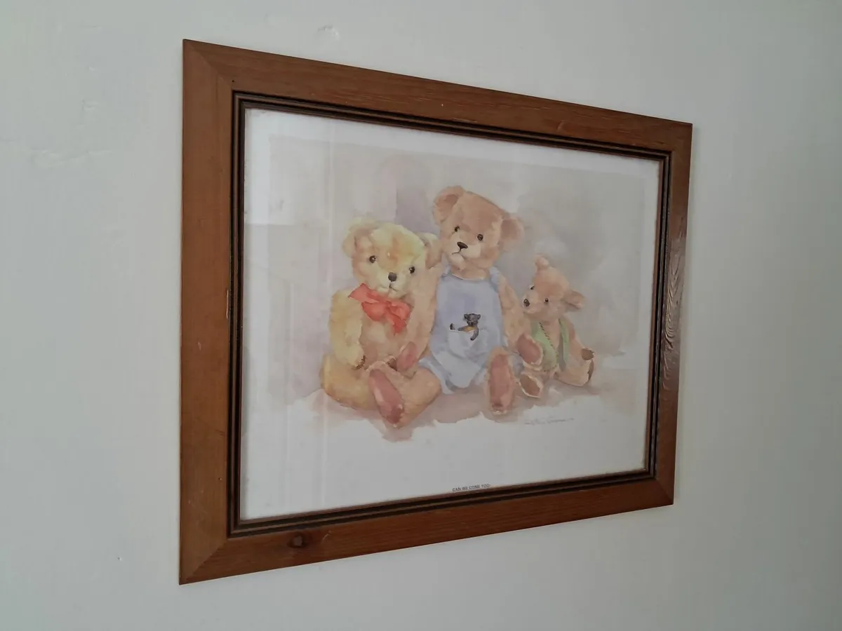 Beautiful Teddy Bear Painting - Image 1