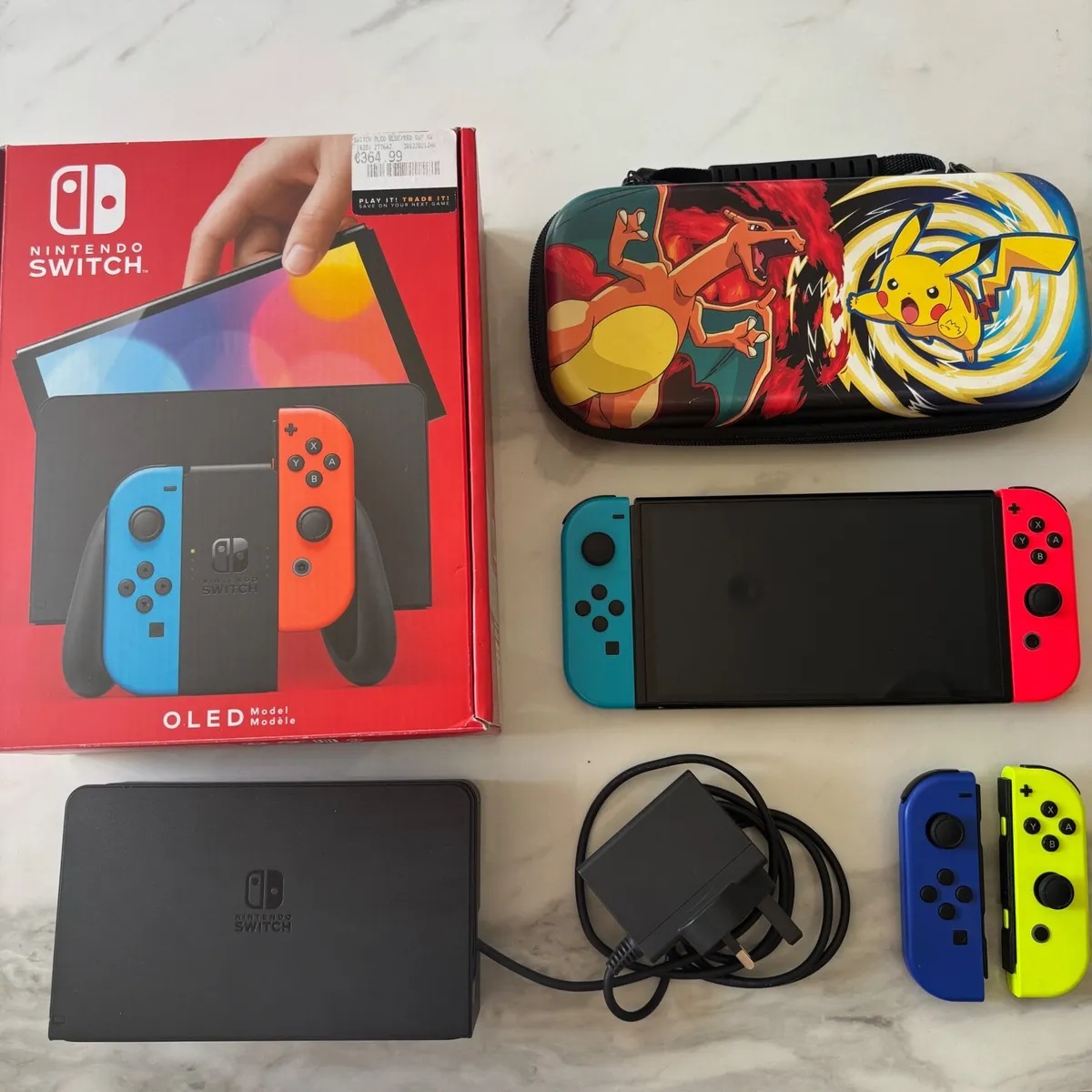 Nintendo Switch OLED + Extras (Great Condition!) - Image 1