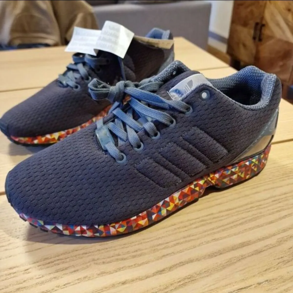 Ultra Rare Adidas Originals ZX Flux Prism Soles - Image 1