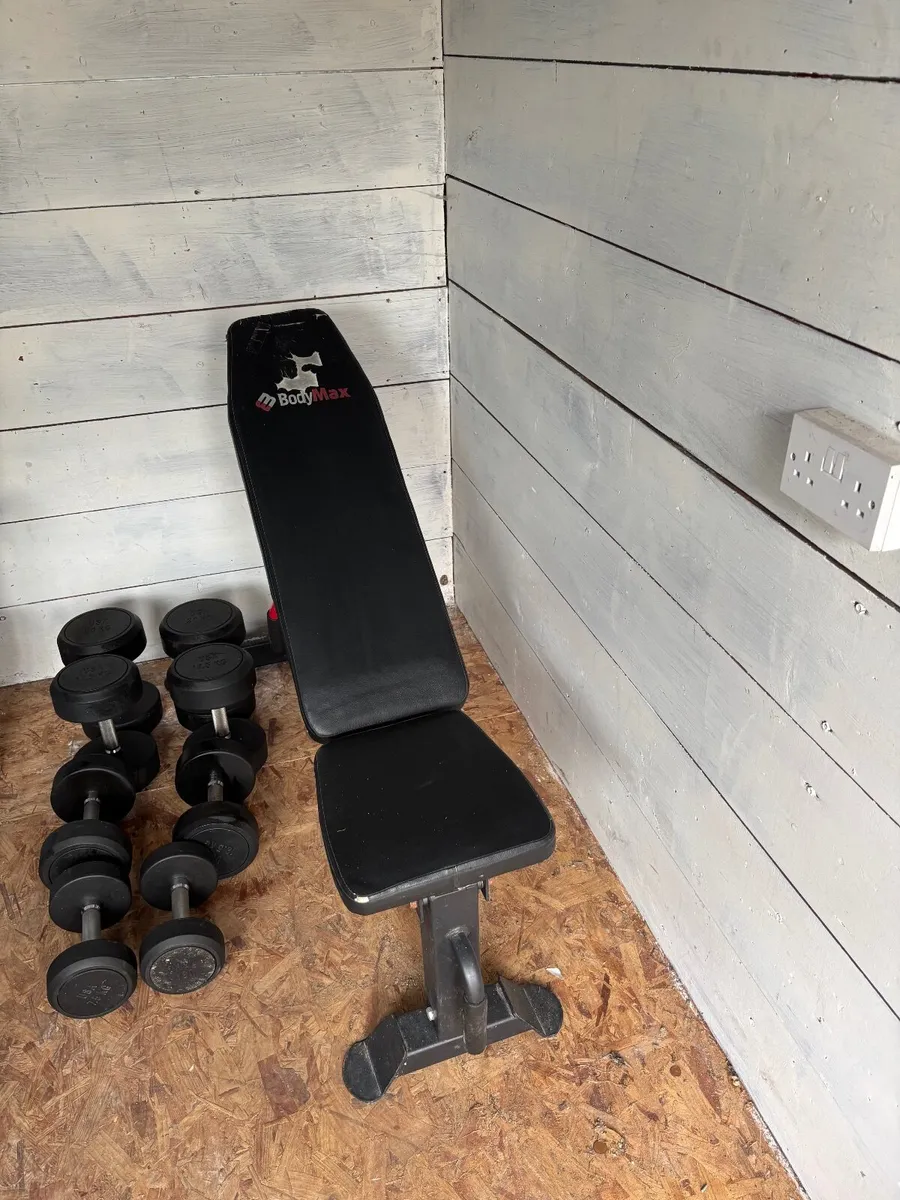 Dumbell Set and Bench - Image 1
