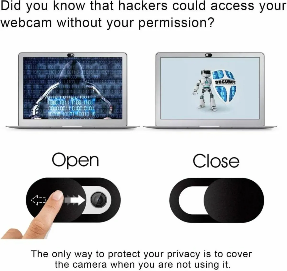 Webcam Cover Protection – Brand New - Image 1