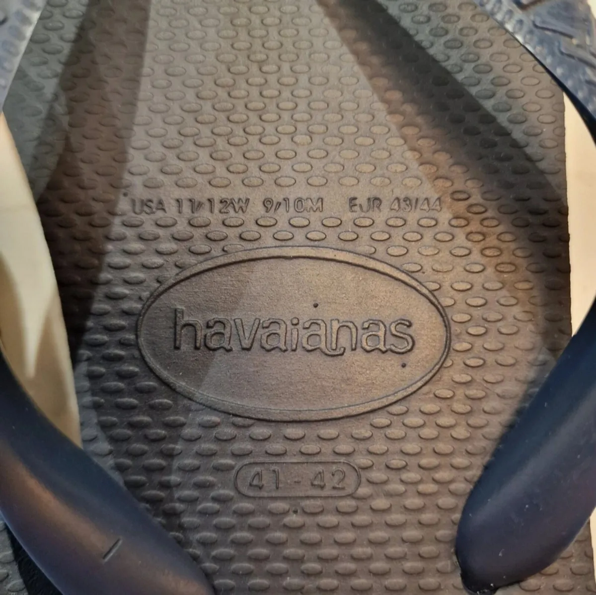 Navy Blue Havaianas Flip Flops - Image 2