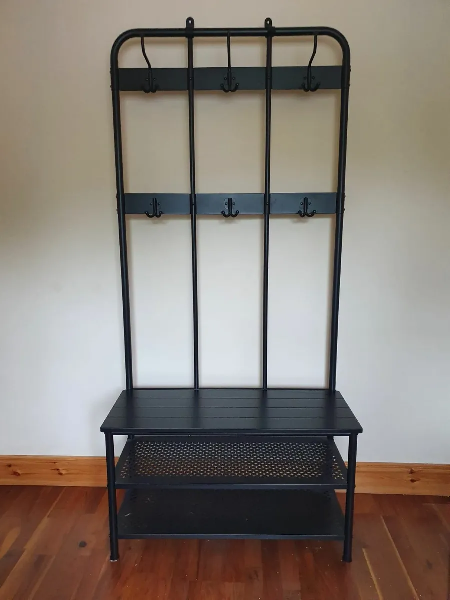 Shoe rack and coat hanger - Image 3
