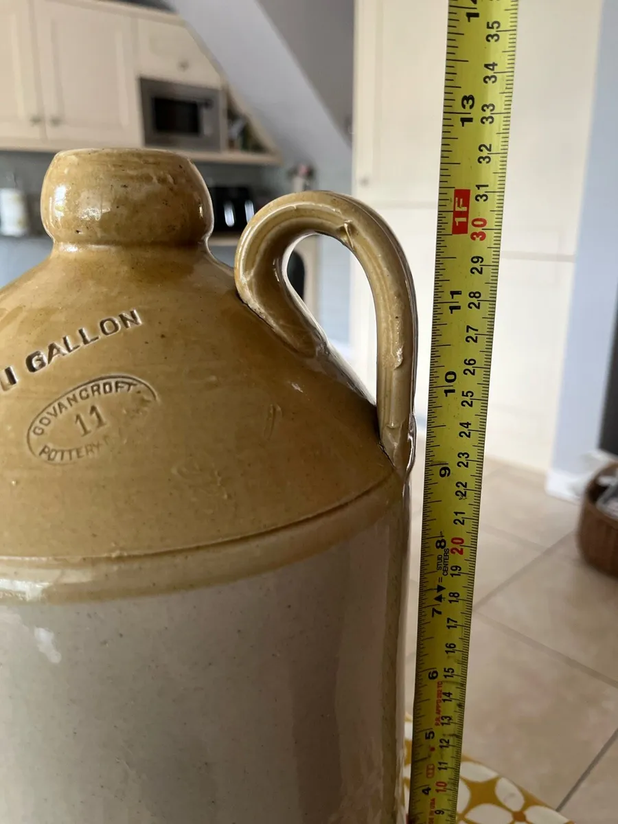 Vintage Stoneware Flagon - Image 3