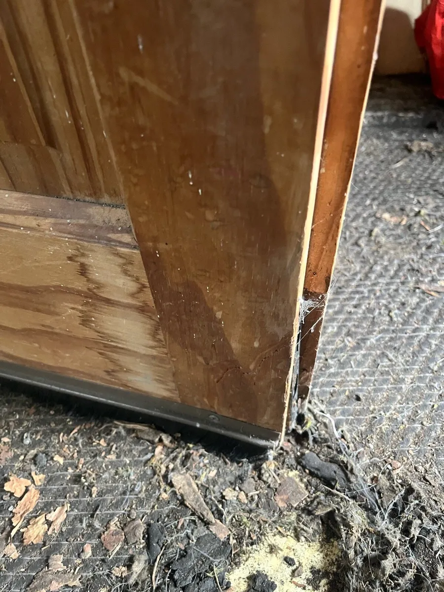 Two wooden internal doors - Image 4