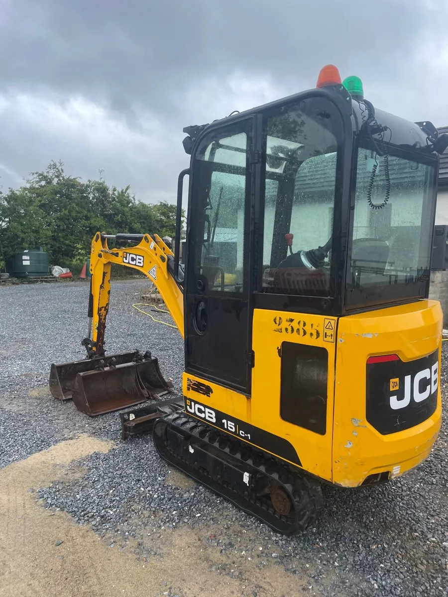 2019 JCB 15C-1 Mini Digger - Image 2