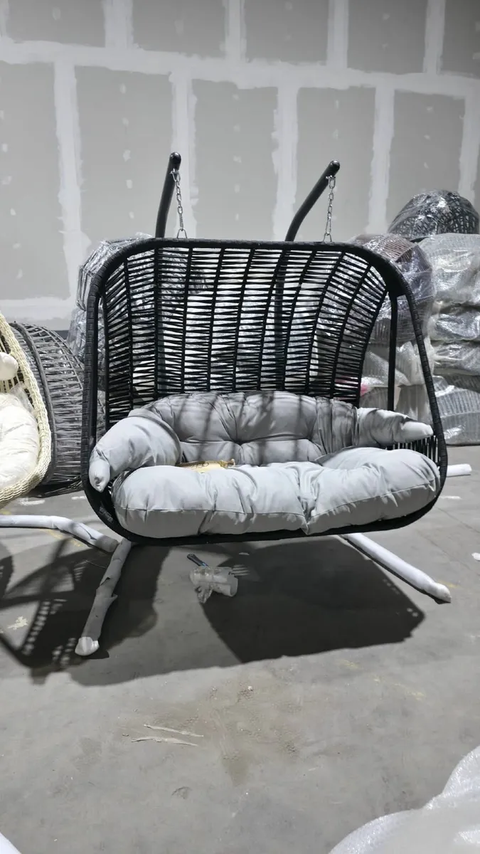 Double Egg Swing Chair - Image 1
