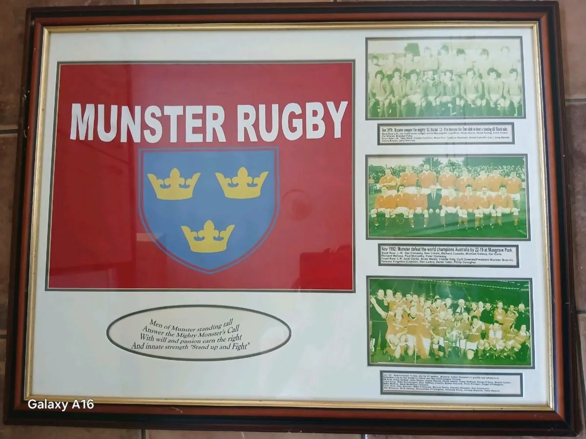Munster Rugby Vintage picture - Image 1