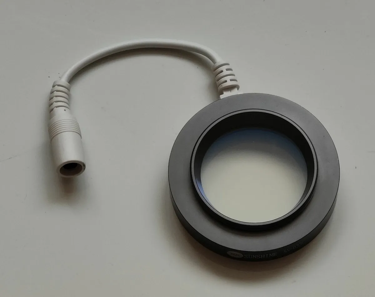 SUNSHINE SS-033C Ring Light Microscope – New - Image 1