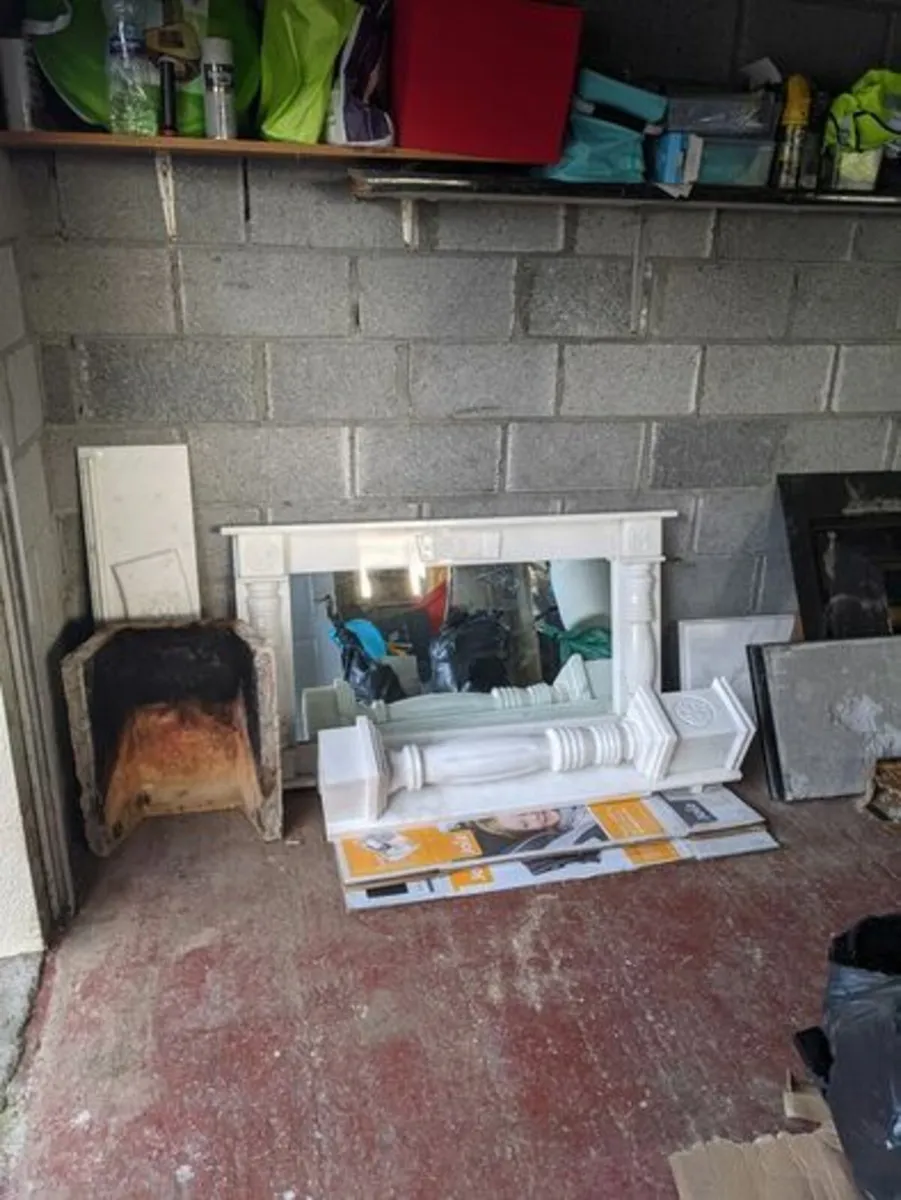 Marble fireplace - Image 2