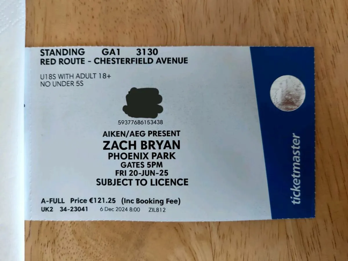 Concert Ticket
