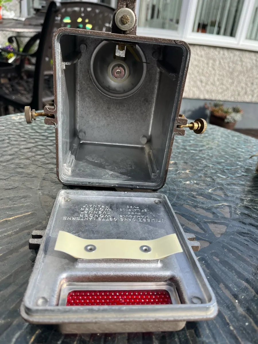 Vintage Wonder  Railway Lamp - Image 3