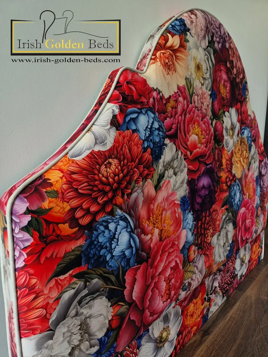 NEW  vintage shape headboard 40inch +  Pillowstop - Image 3
