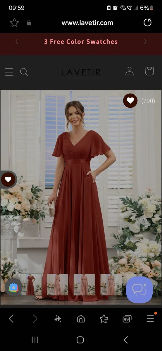 2 x Never worn bridesmaid dresses - Image 1