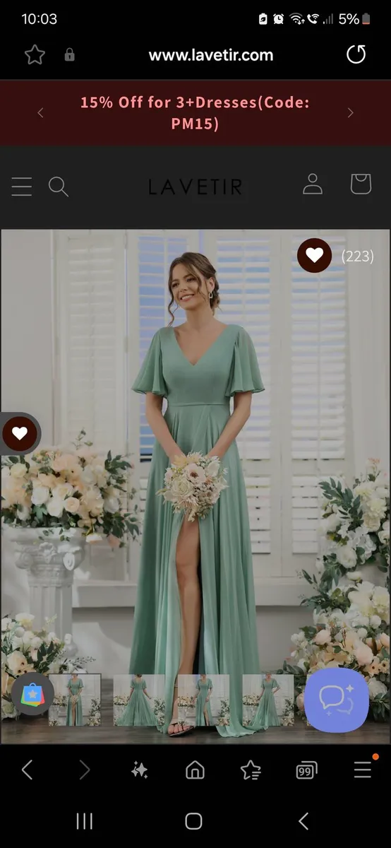2 x Never worn bridesmaid dresses - Image 3