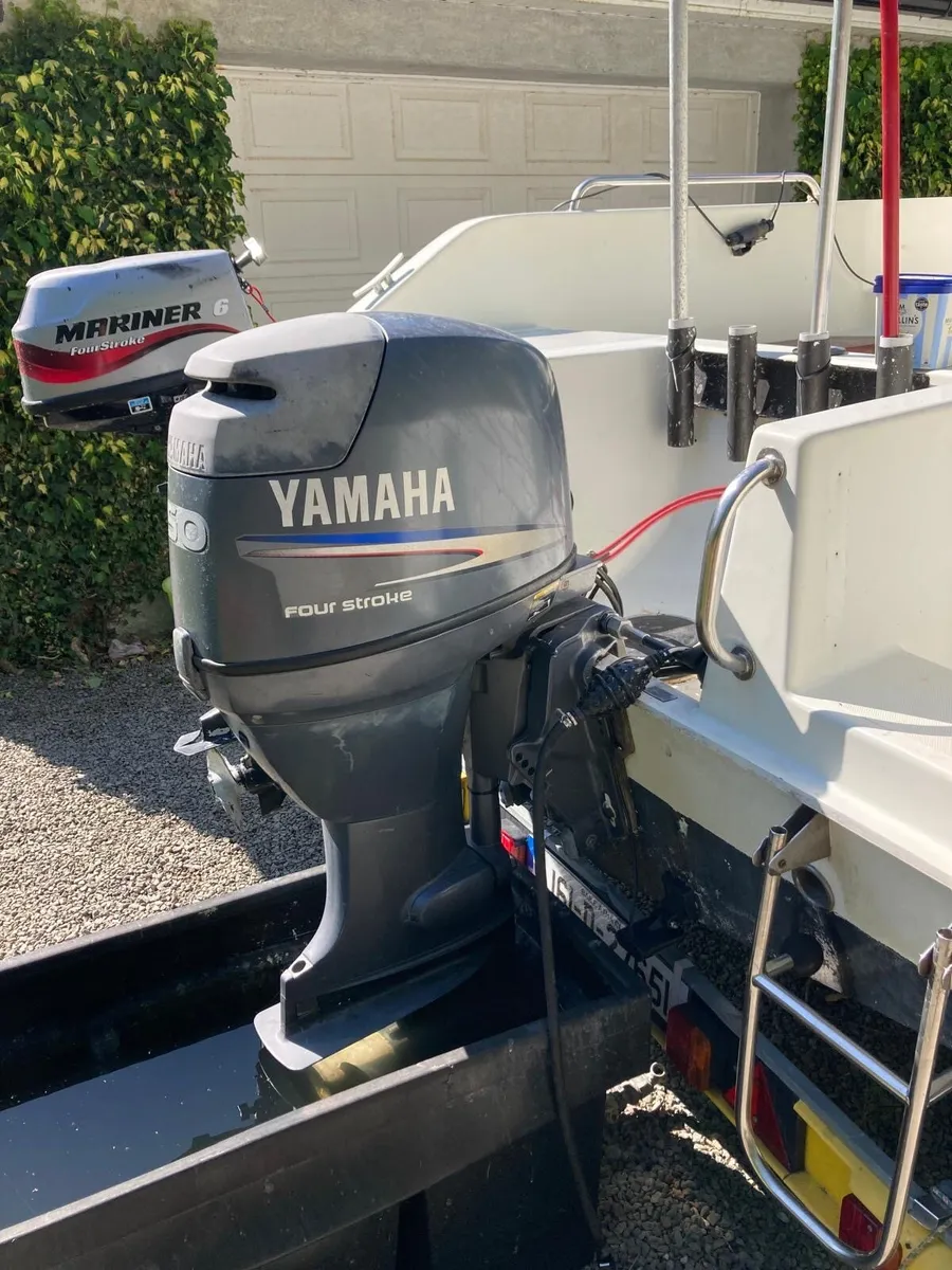 Yamaha F50AET Outboard Engine - Image 1