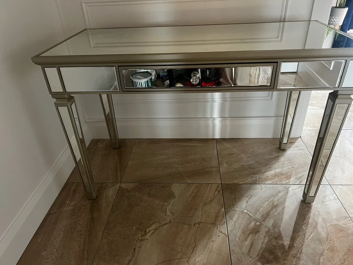 Mirrored console table - Image 1