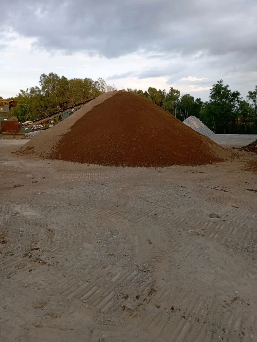 Screened topsoil