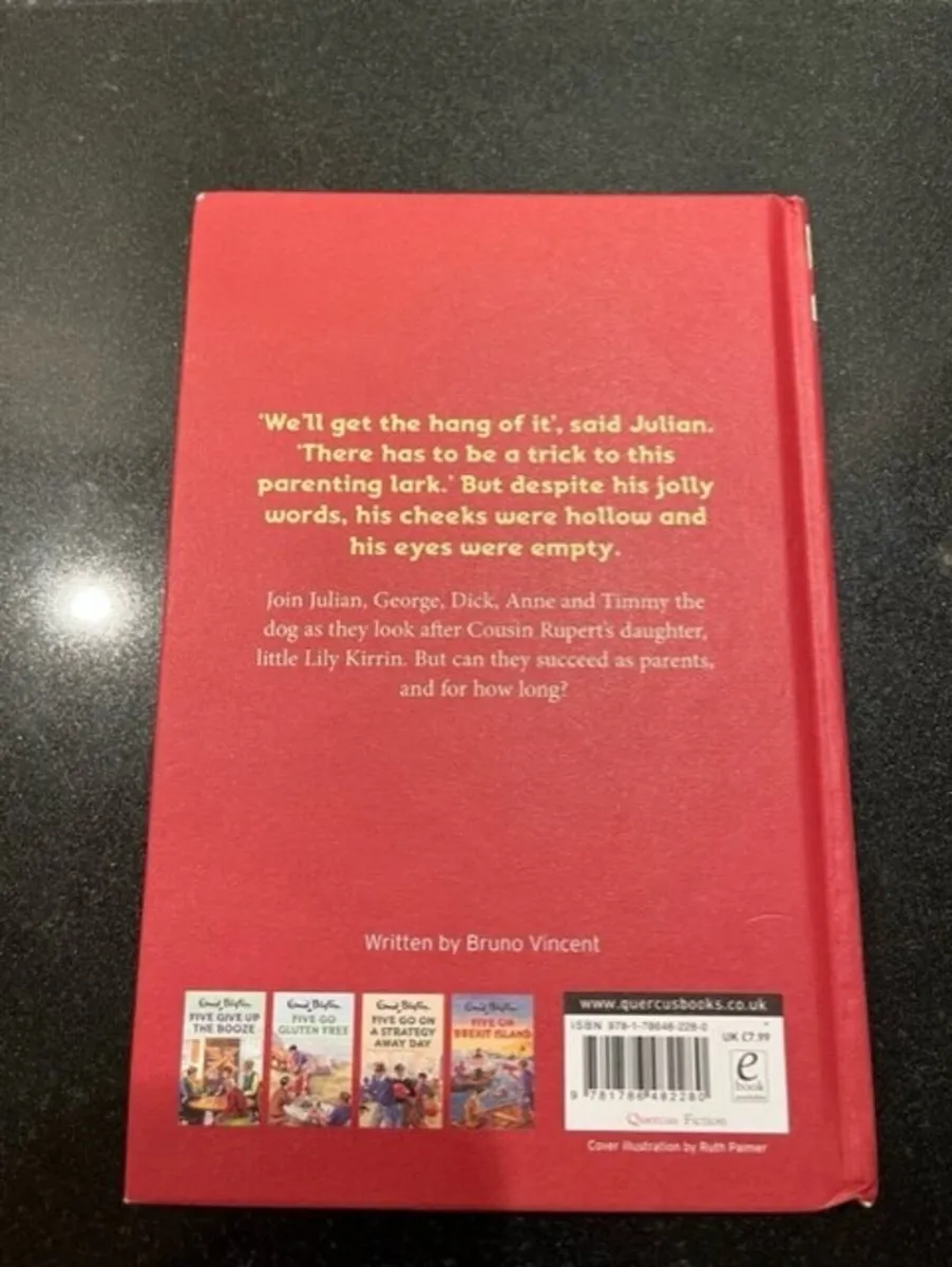 Enid Blyton Book (Hardback) "Five Go Parenting" - Image 2