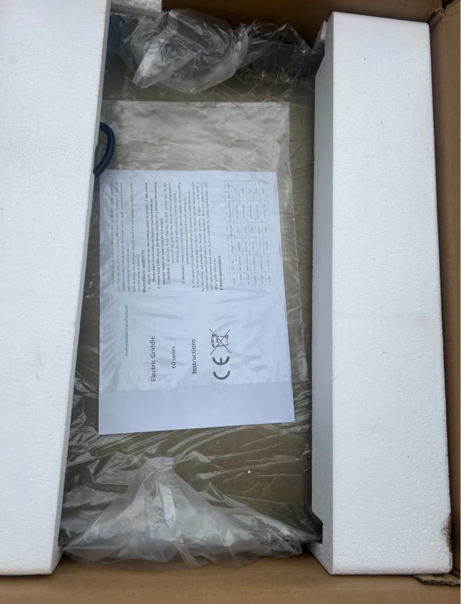 Grill electric restaurant new heavy duty 220v - Image 2