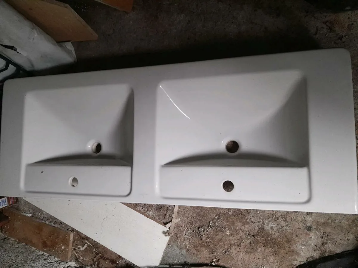 Villeroy and Boch Double Vanity Basin