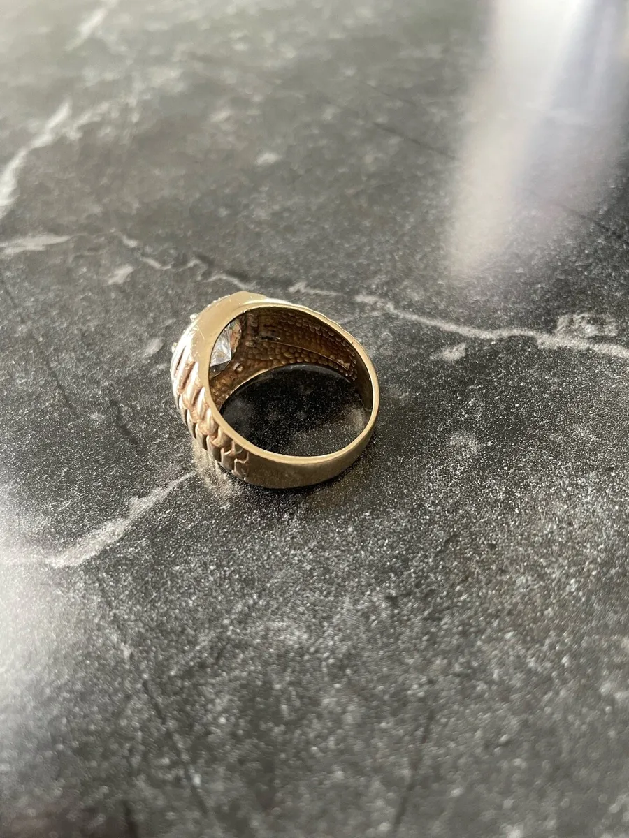 9ct ring 12.5g - Image 2