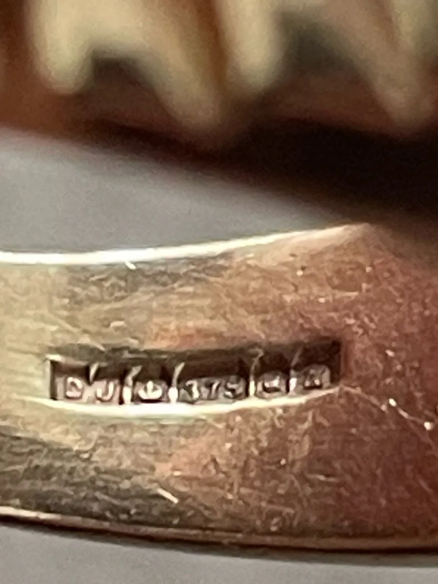 9ct ring 12.5g - Image 4
