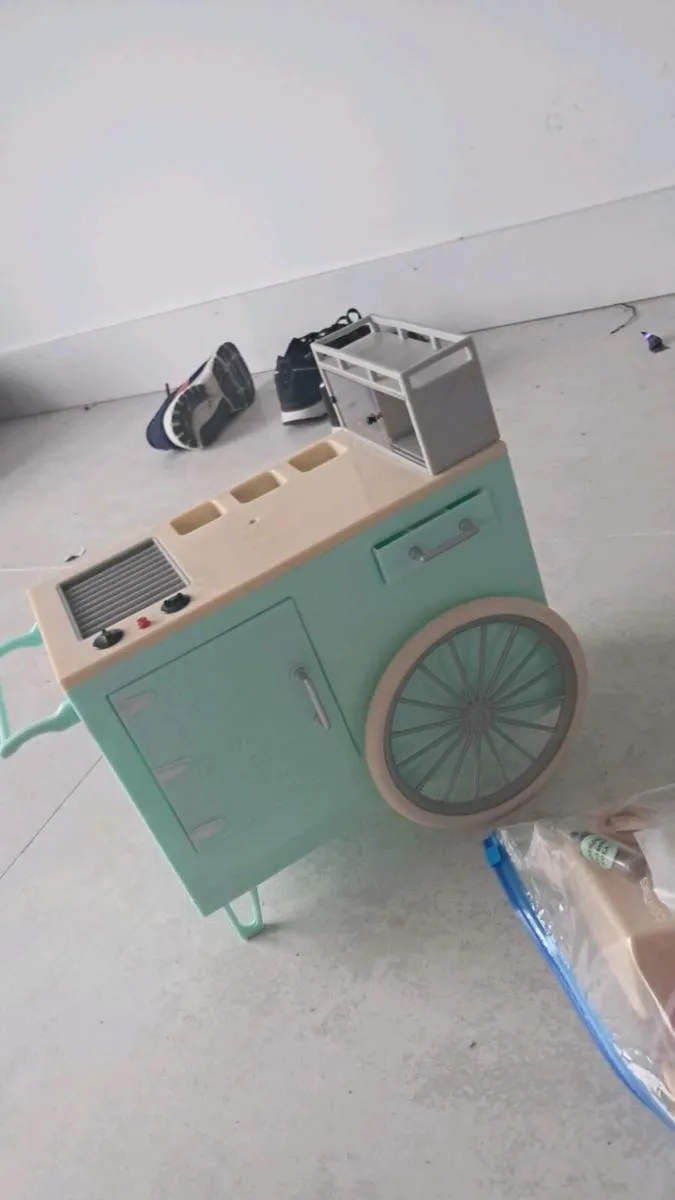Our Generation Hotdog Stand and Doll - Image 1