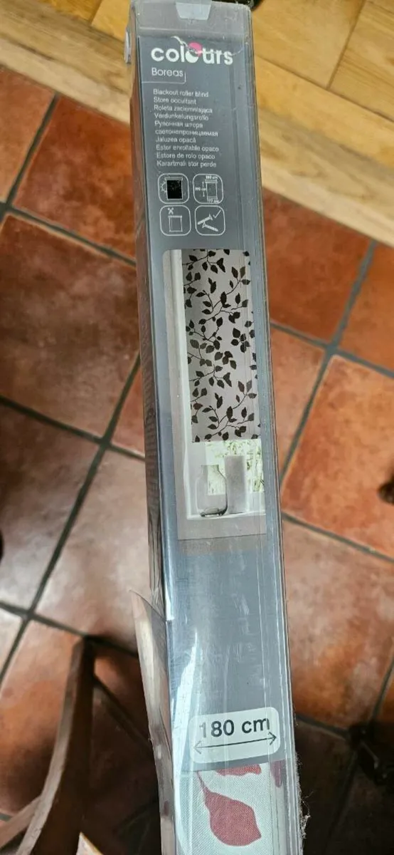 Corded roller blind 180cm, as new, still in box - Image 1