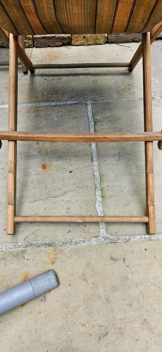 Antique deck chairs - Image 4