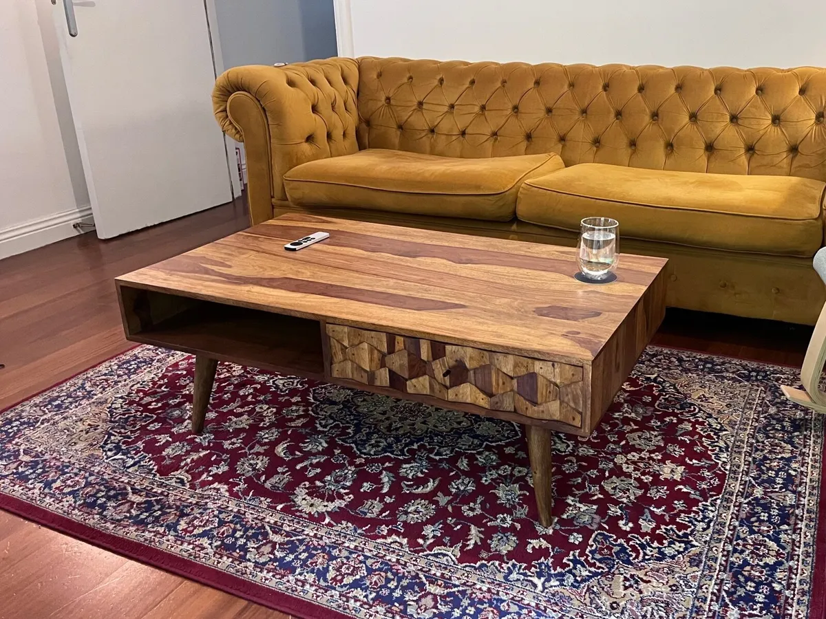 Coffee Table - with drawers - Image 1