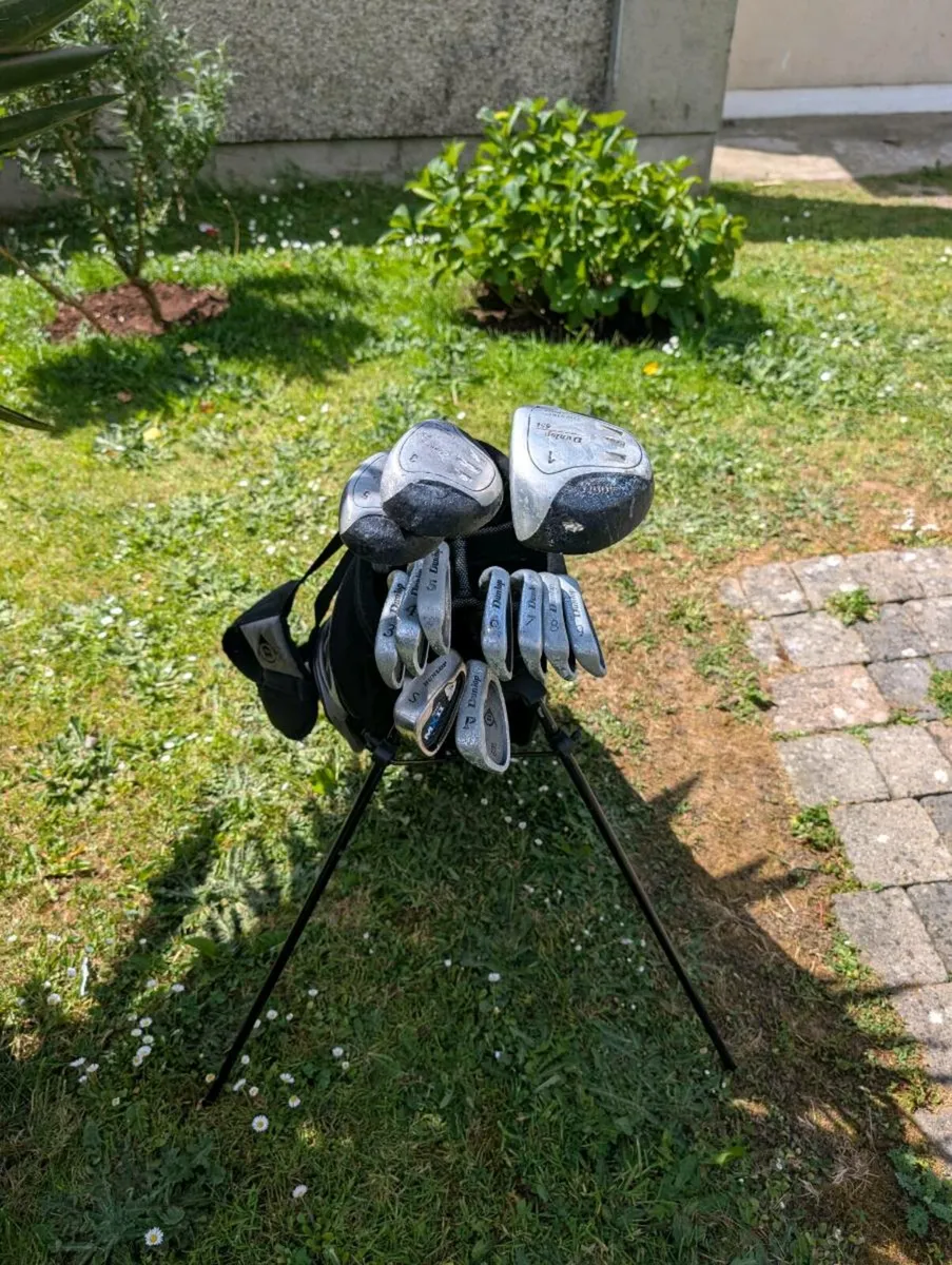 Dunlop graphite  Golf clubs need gone today - Image 2