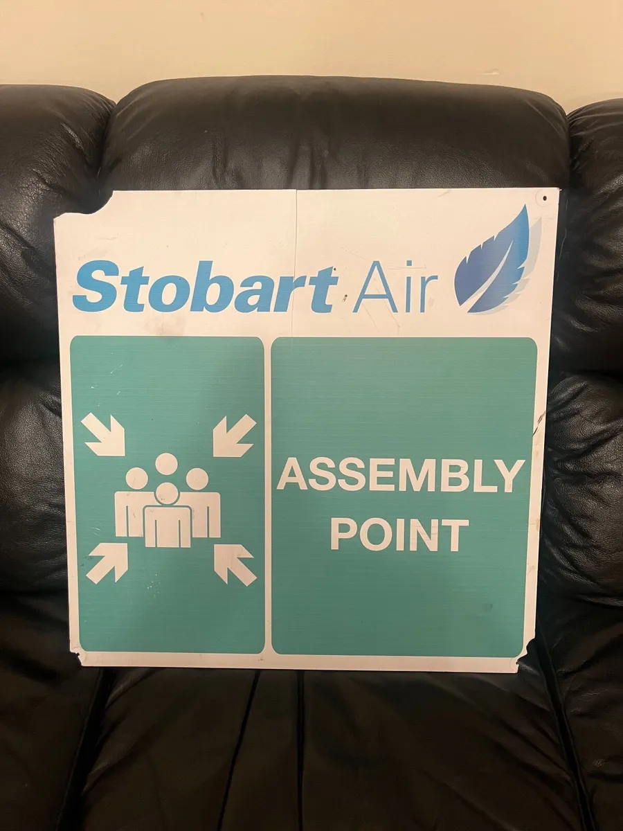 Stobart Air Signage (Rare Aviation Signs) - Image 2