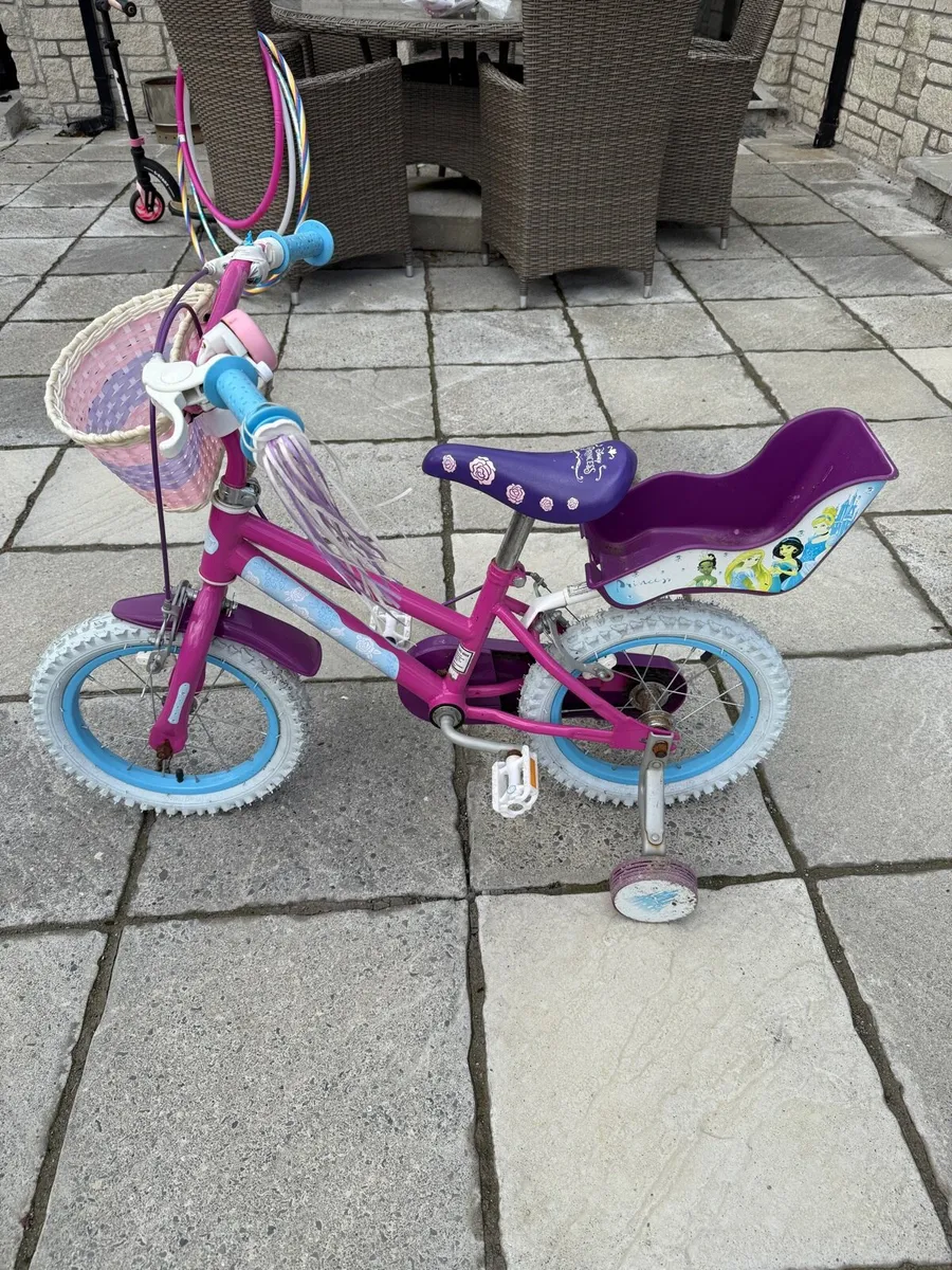 Girls Disney Princess Bike - Image 2