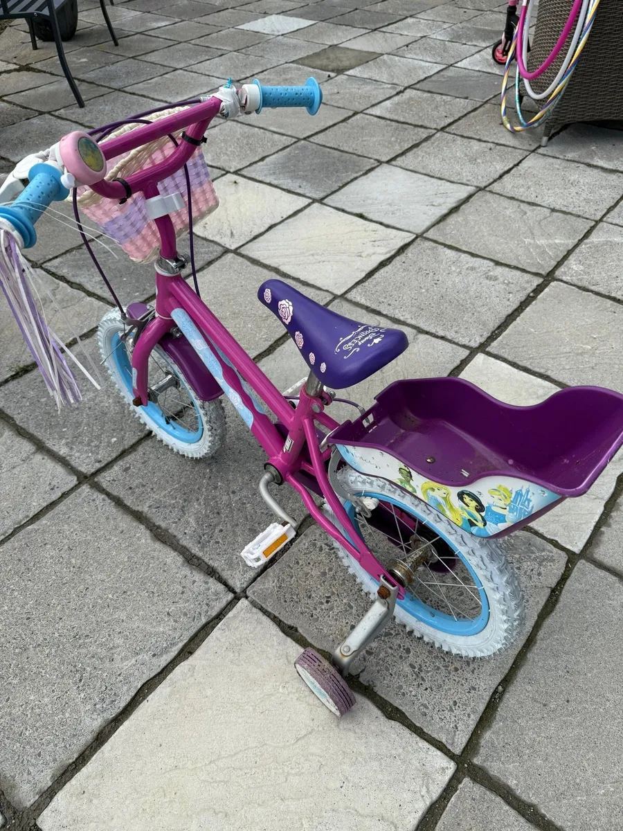 Girls Disney Princess Bike - Image 3