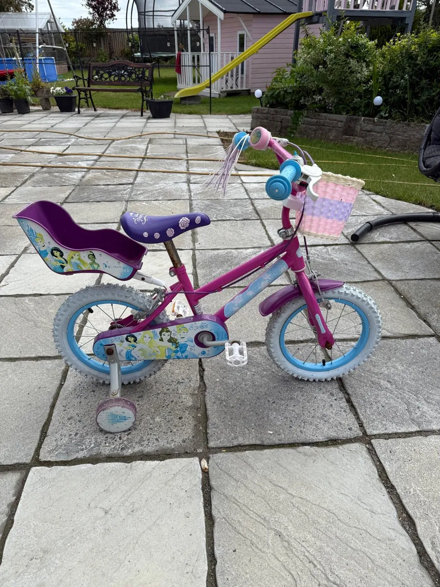 Girls Disney Princess Bike - Image 4