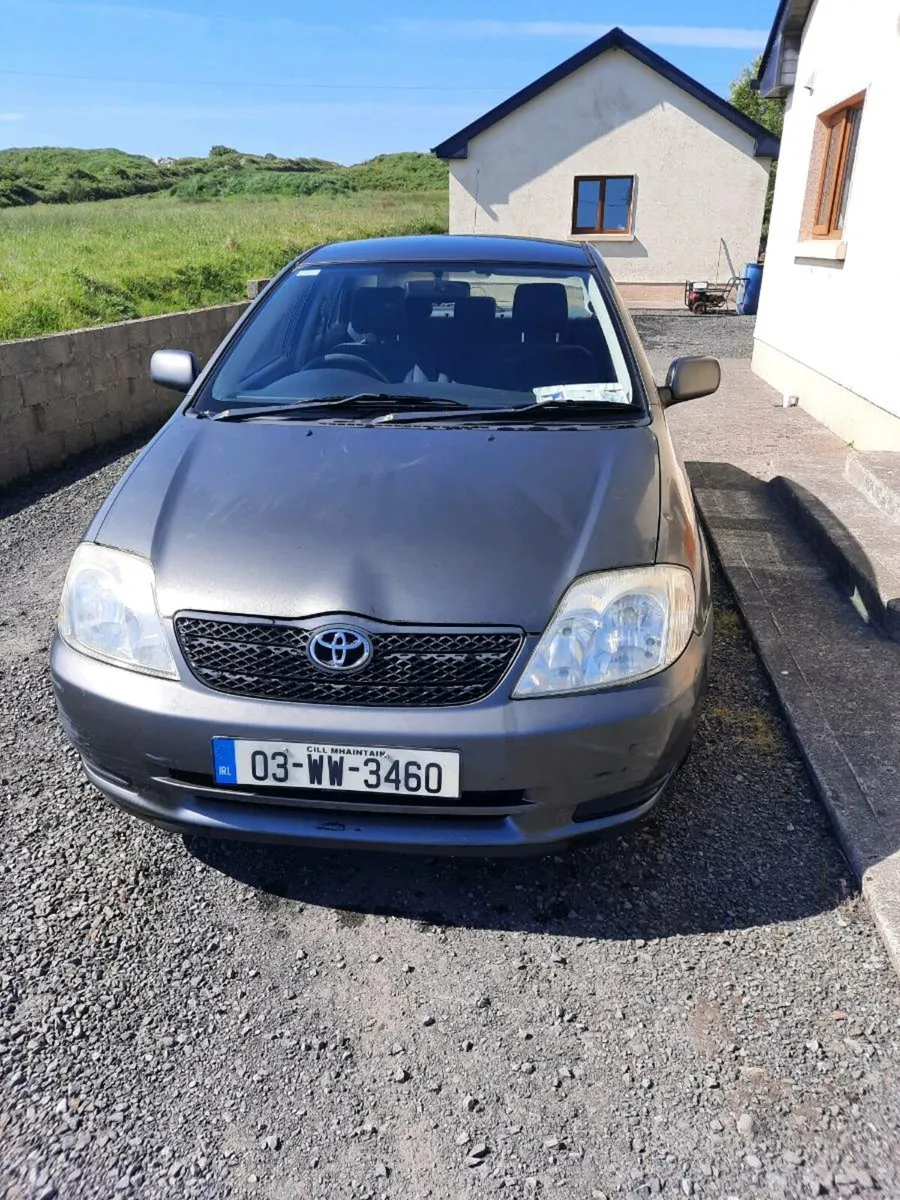 Toyota corolla - Image 1