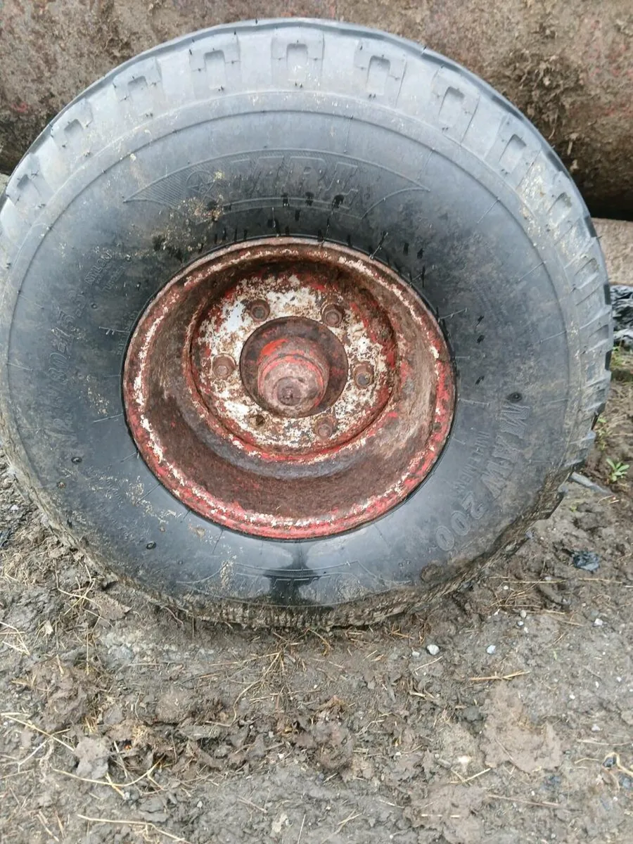 Tyres on rims 12.5/80-15.3 - Image 1