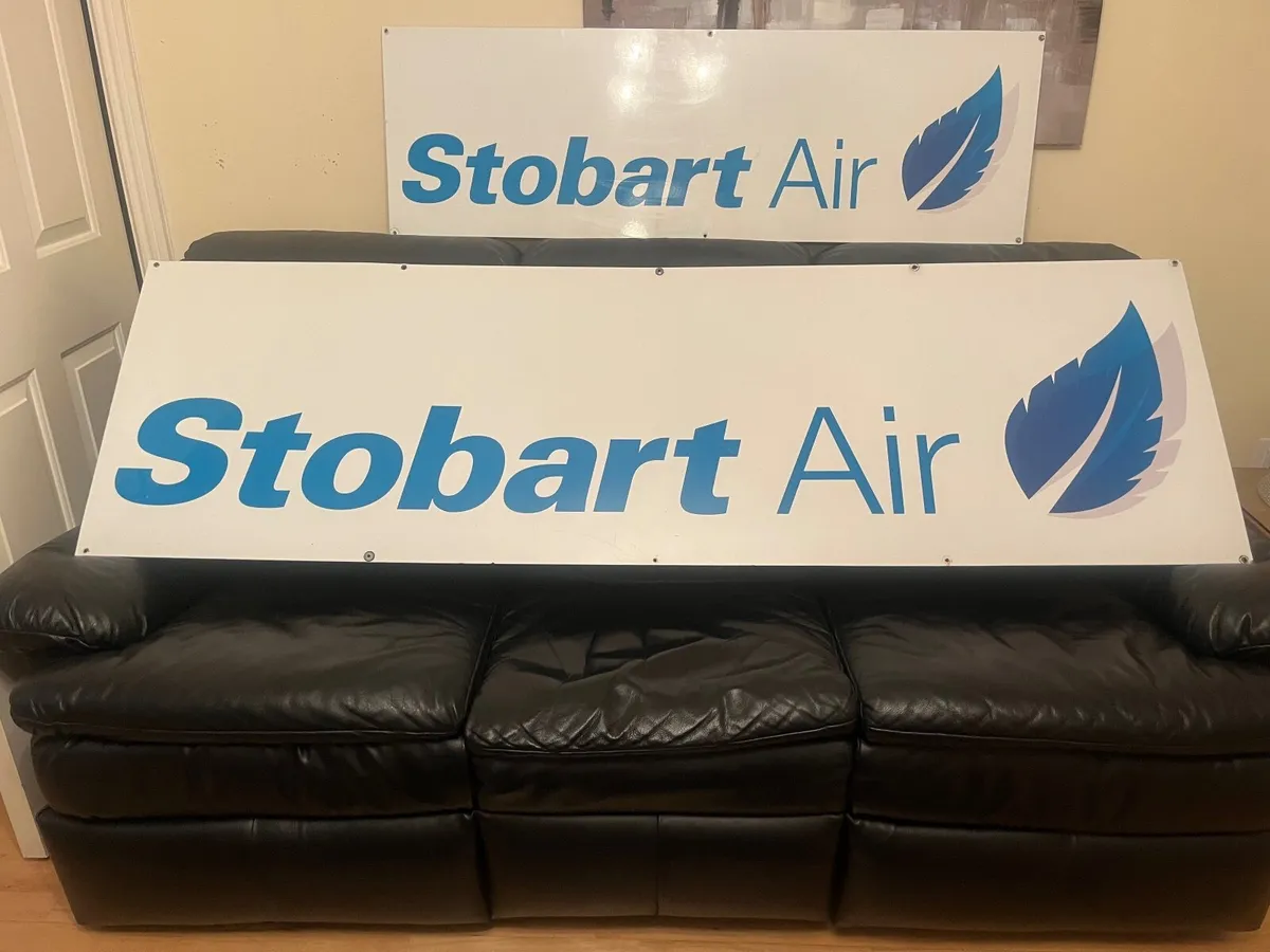 Stobart Air Signage (Rare Aviation Signs) - Image 1