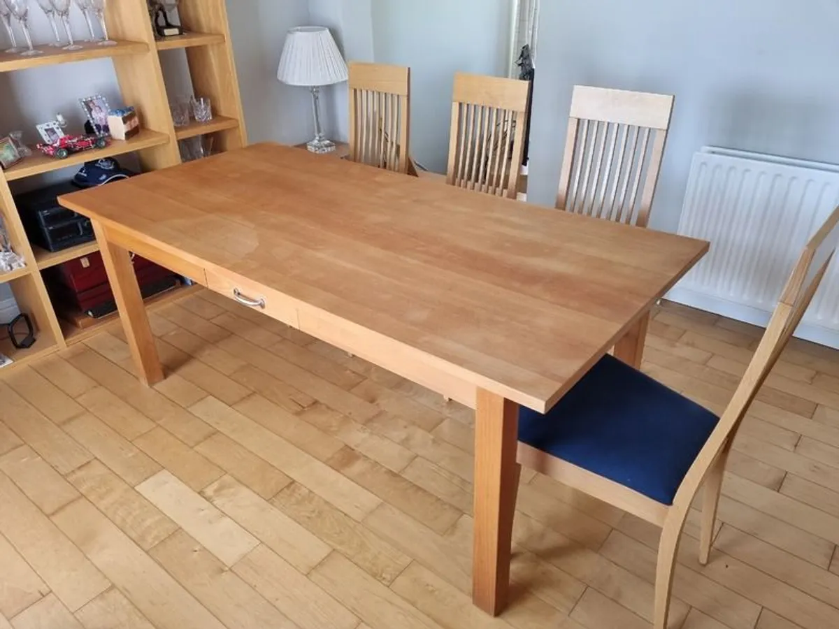 Dining Room Table and Chairs - Image 1