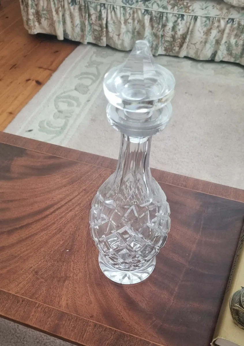 Rare Waterford glass decanter - Image 2