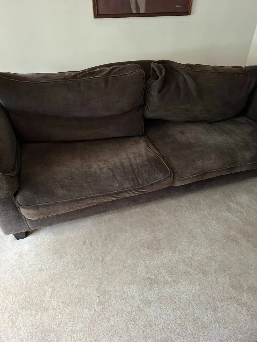 Furniture couches x 2 - Image 3